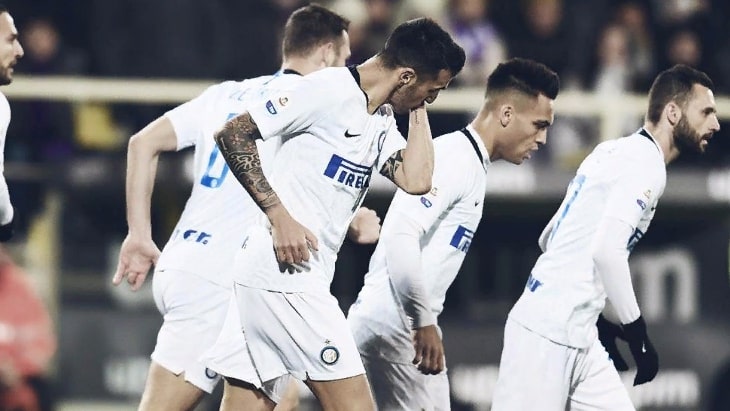 Футболисты «Интернационале»