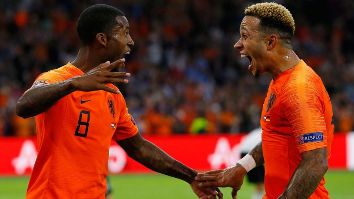 В Лиге наций Нидерланды разгромили Германию 3:0 дома