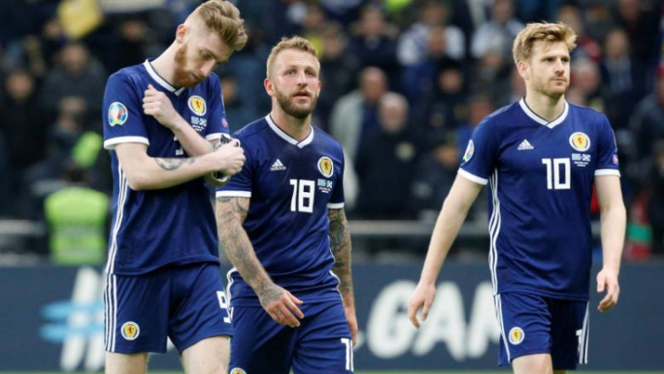 Шотландия потерпела разгром от Казахстана на старте отбора Евро-2020