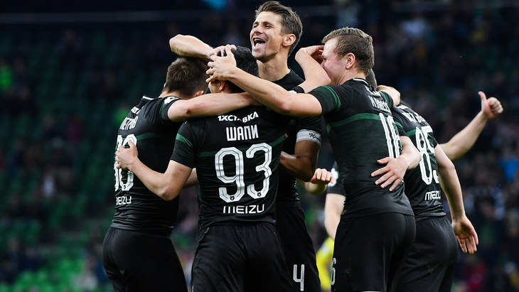 Футболисты «Краснодара»