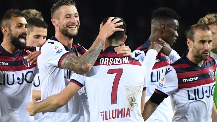 Футболисты «Болоньи»