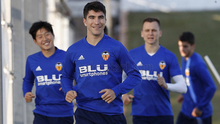 Футболисты «Валенсии»