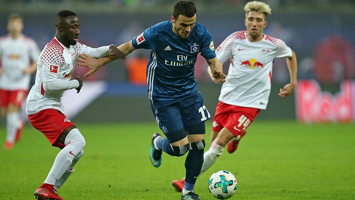 «Гамбург» и «РБ Лейпциг» поборются за путевку в финал