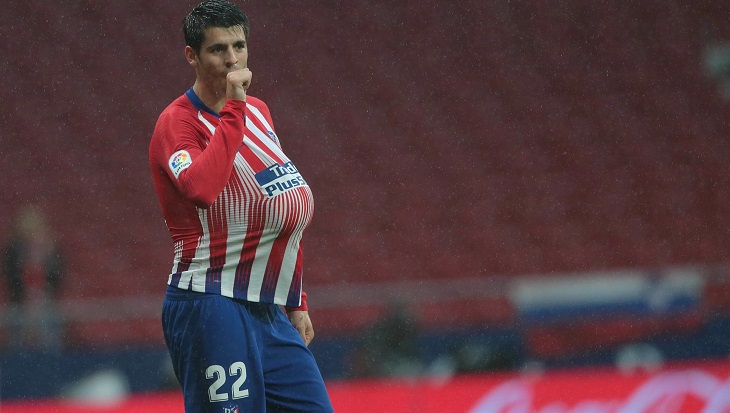 «Атлетико» прочно обосновался на втором месте