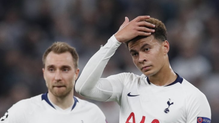 Деле Алли и Кристиан Эриксен