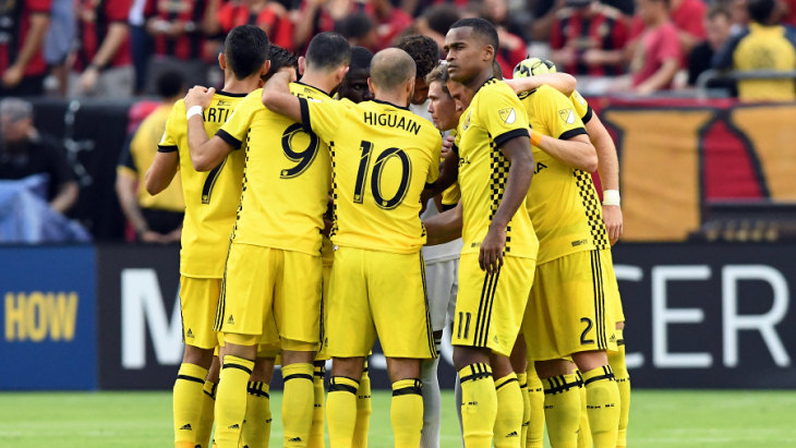 Футболисты «Коламбус Крю»