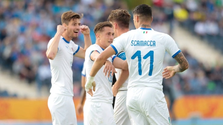 Футболисты сборной Италии U20