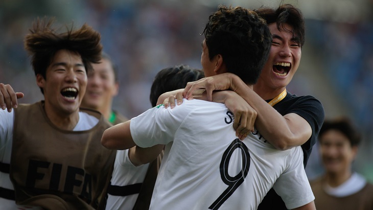 В 1/8 финала Корея прошла Японию