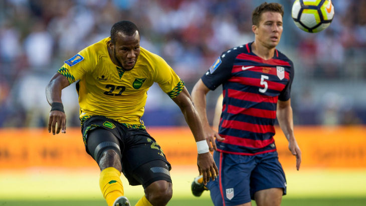 США — Ямайка: фрагмент финального матча ЗКК-2017