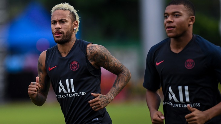 Неймар и Мбаппе