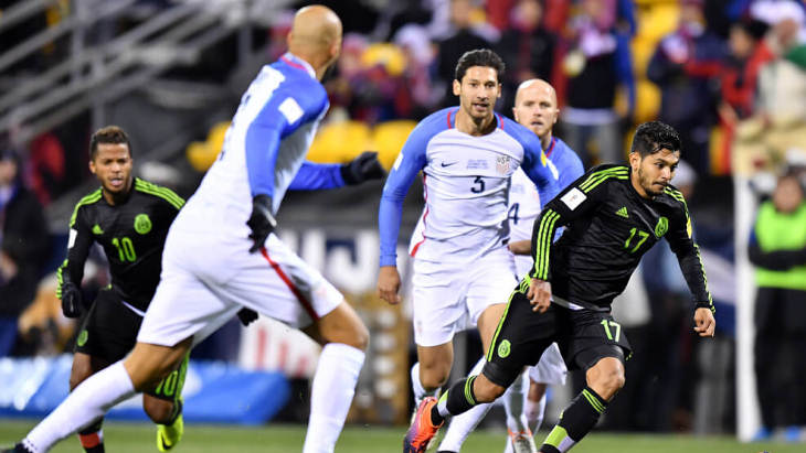 США — Мексика: фрагмент матча финала ЗКК-2019