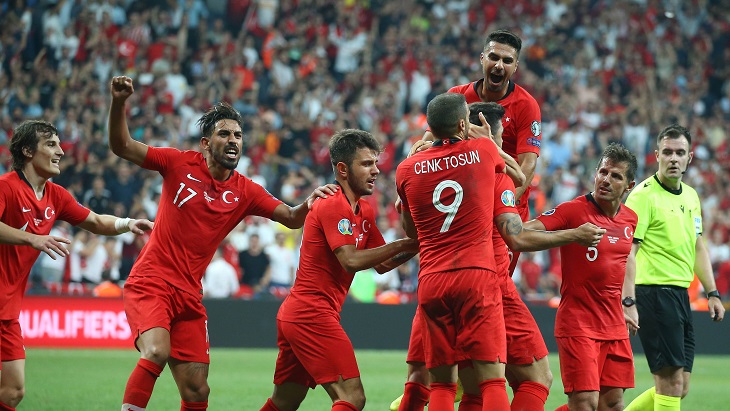 Игроки сборной Турции