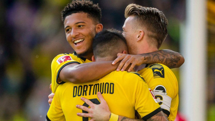 Футболисты «Боруссии» Д