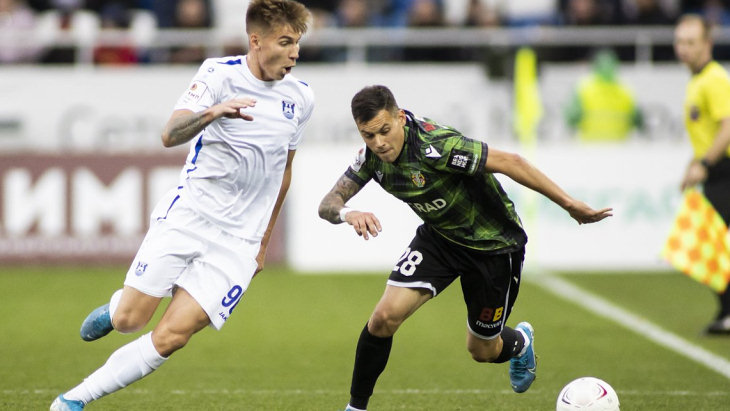 Фрагмент матча ФНЛ