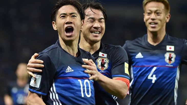 Футболисты сборной Японии