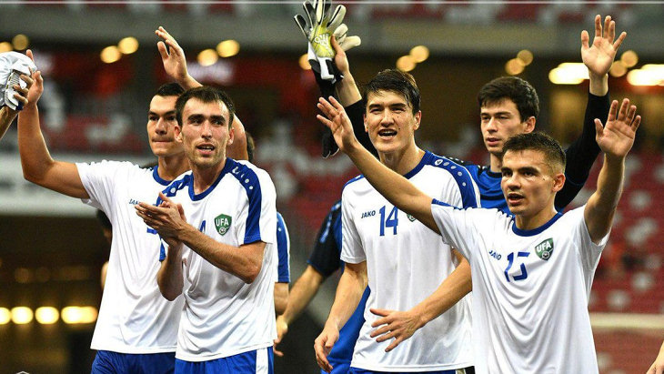 Игроки сборной Узбекистана