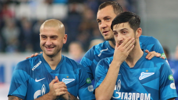 Игроки «Зенита»