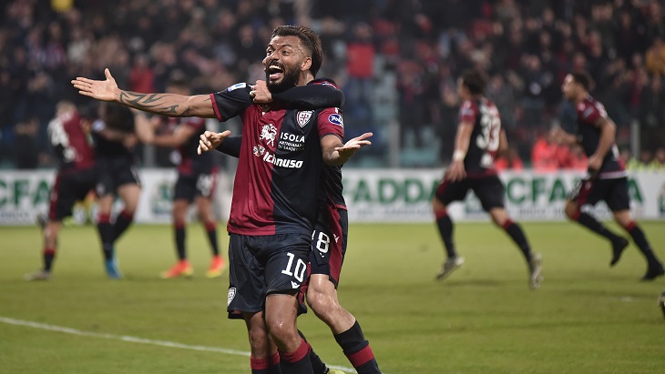 2 декабря «Кальяри» одержал феерическую победу над «Сампдорией»