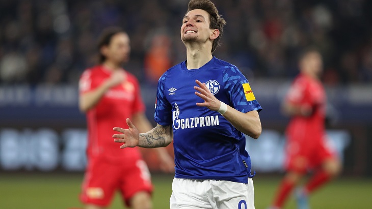 «Шальке» идет на третьем месте Бундеслиги