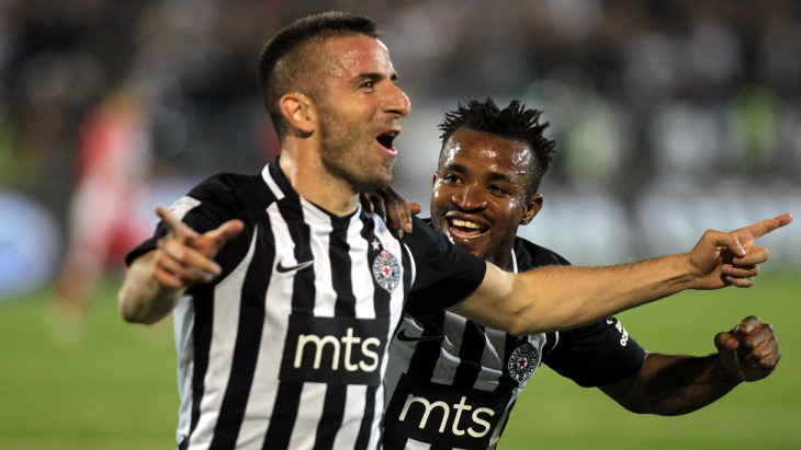 Игроки «Партизана»