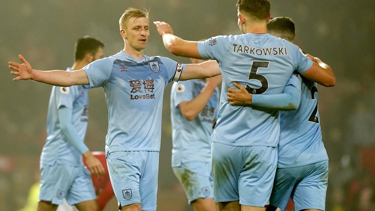 «Бернли» выиграл в прошлом матче у «МЮ»