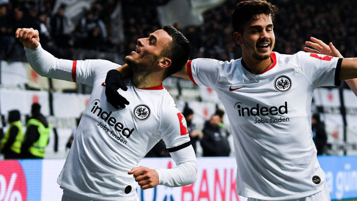 Футболисты «Айнтрахта»