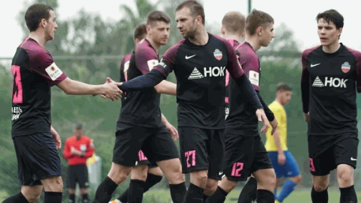 Футболисты «Енисея»