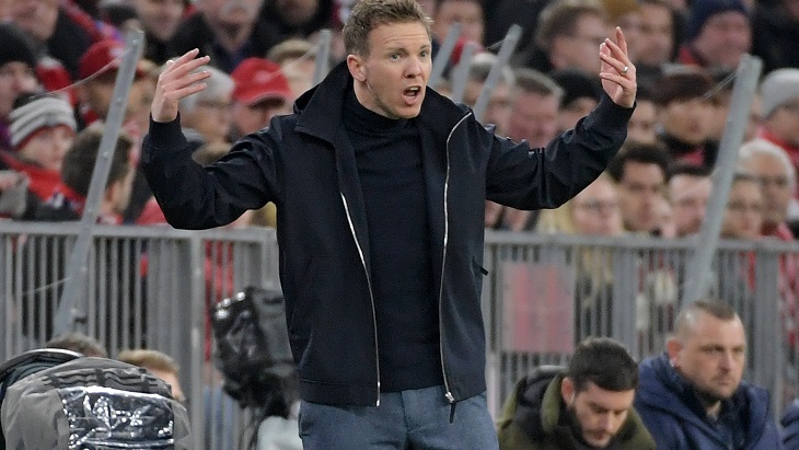 Команда Нагельсмана идет на втором месте