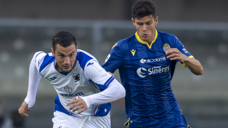 «Верона» — «Сампдория»