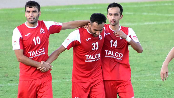 Футболисты «Регар-ТадАЗ»