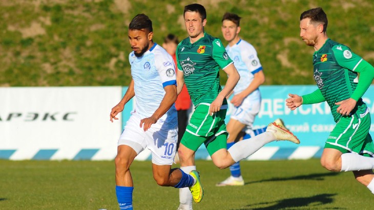 Данило Соуза в матче с «Городеей»