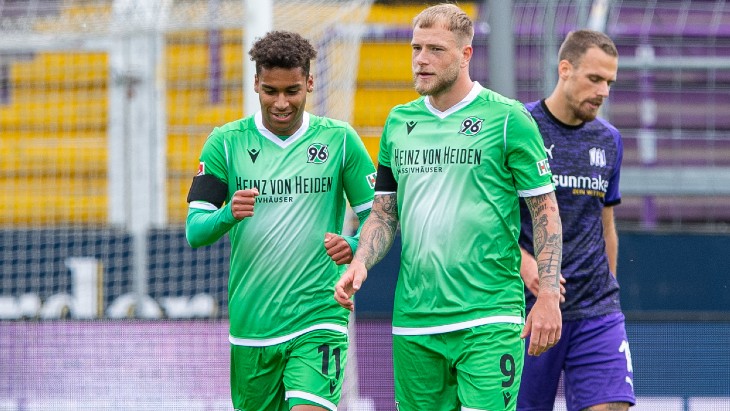 Футболисты «Ганновера»