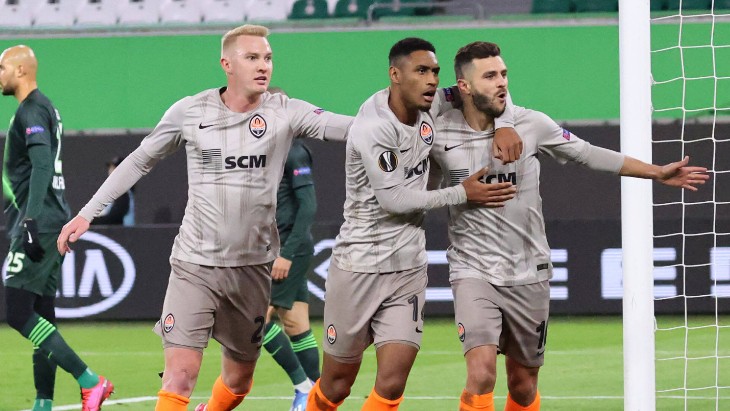 Футболисты «Шахтера»