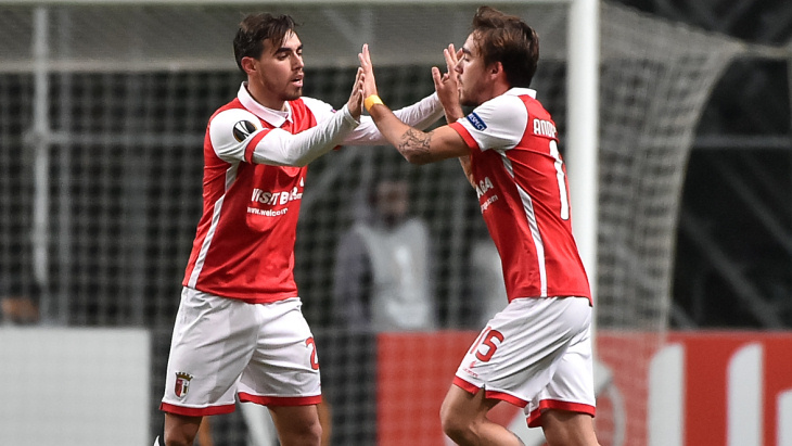 Футболисты «Браги»