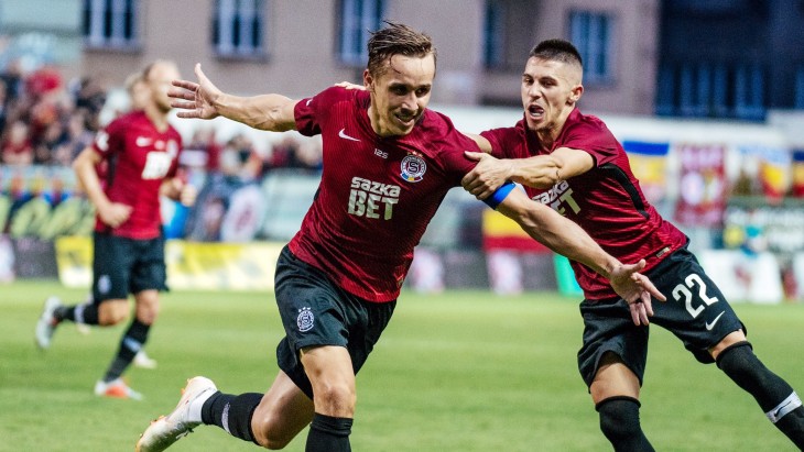 Футболисты «Спарты»