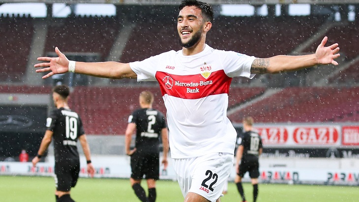 «Штутгарт» идет на втором месте