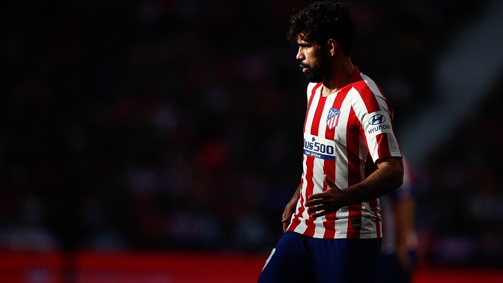 «Атлетико» идет на третьей строчке