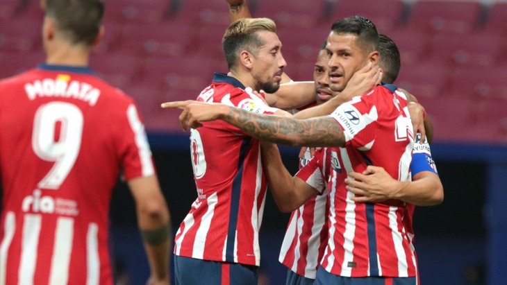 Футболисты «Атлетико»