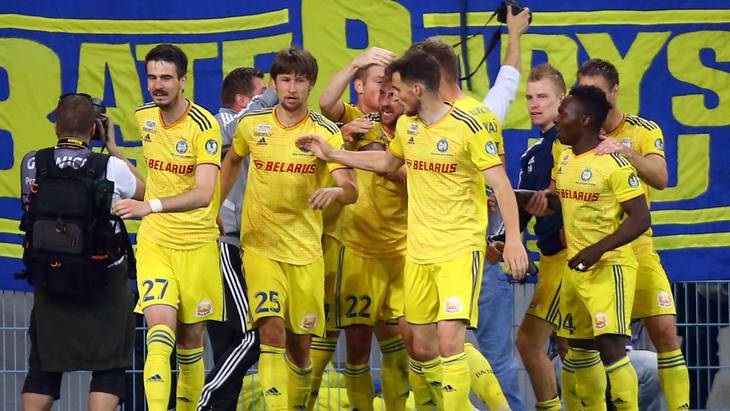 Футболисты БАТЭ