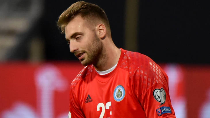 Голкипер сборной Сан-Марино