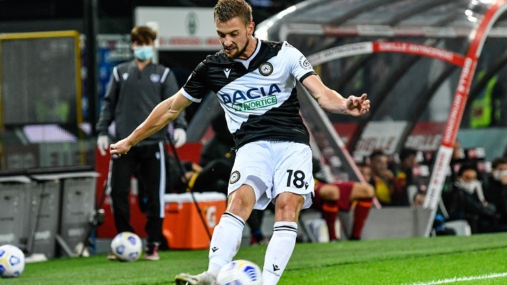 «Удинезе» идет на последнем месте