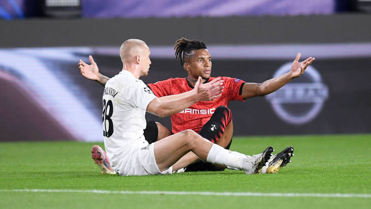 «Краснодар» в первом матче группового этапа ЛЧ сыграл вничью с «Ренном»