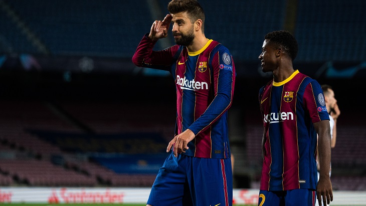 «Барселона» занимает 12 место