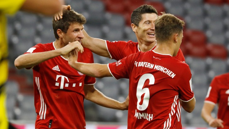 Футболисты «Баварии»