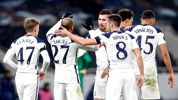 «Тоттенхэм» забил 10 мячей в четырех матчах Лиги Европы