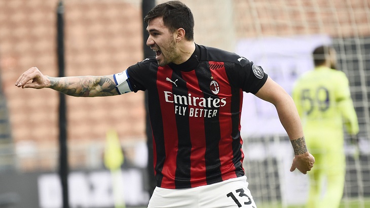 «Милан» занимает второе место в группе