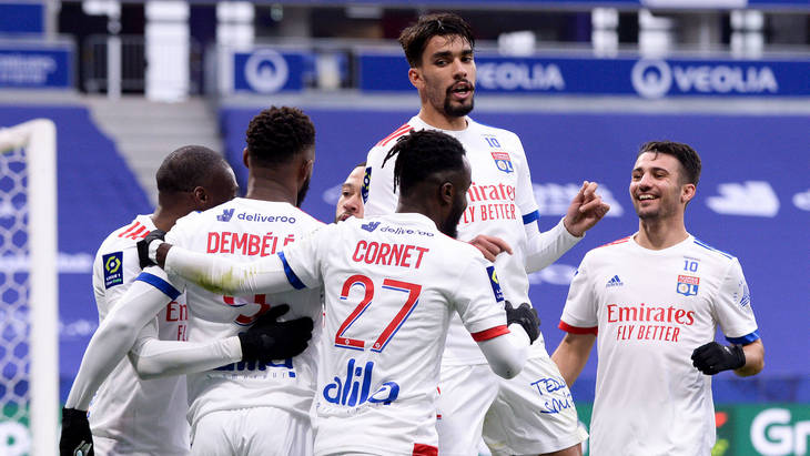 Футболисты «Лиона»