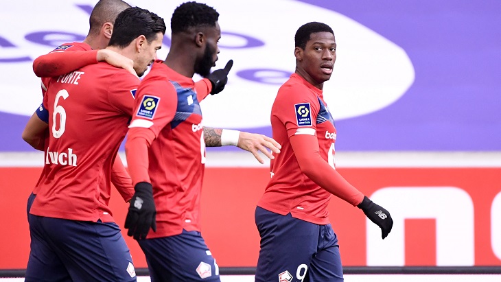 «Лилль» занимает третье место в Лиге 1