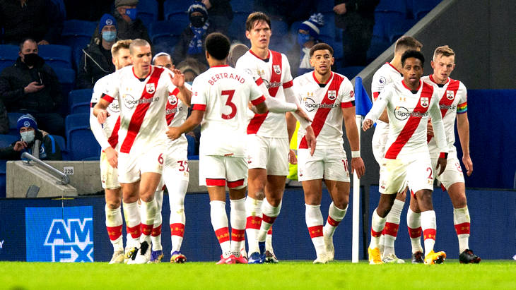 «Саутгемптон» в предыдущих 15-ти матчах потерпел всего лишь два поражения