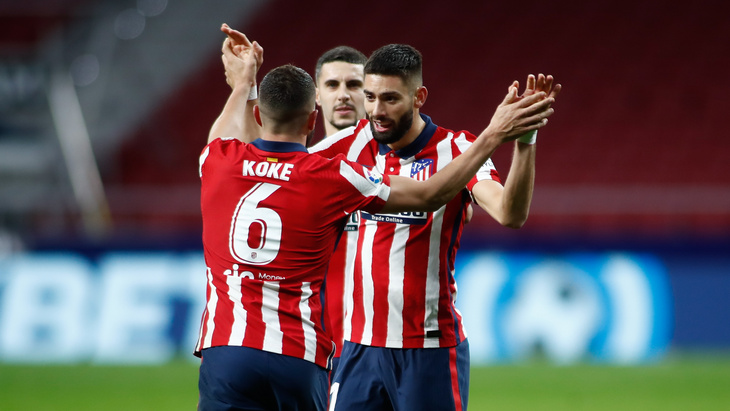 В девяти домашних матчах «Атлетико» одержал восемь побед